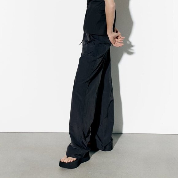 ZARA | Windbreaker Pants | Sz. S - Picture 3 of 12